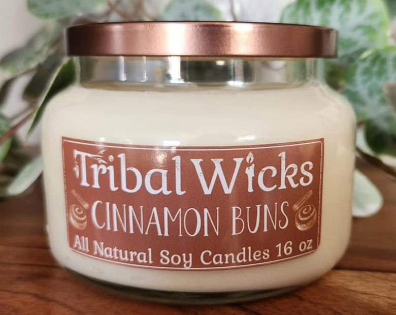 Cinnamon Buns 16oz Apothecary Jar