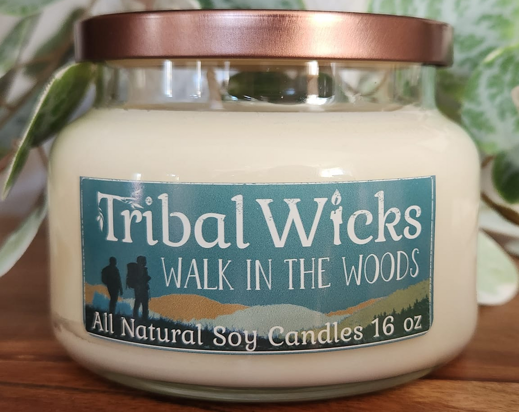 Walk in the woods 16 oz Apothecary Jar